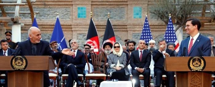 טקס חתימת ההסכם בין הצדדים. צילום: רויטרס