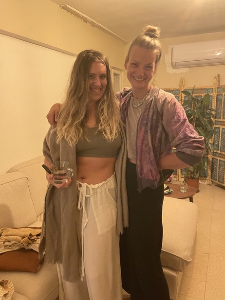 Two Happy Participants at the end workshop