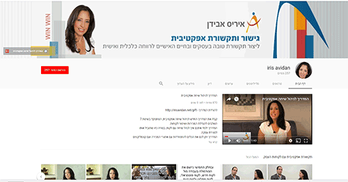 איריס אבידן גישור ותקשורת אפקטיבית